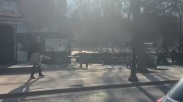 Kahramanmaraş’ta kavga anı kamerada