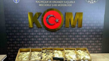Kahramanmaraş’ta sahte altın operasyonu