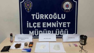 Kahramanmaraş’ta uyuşturucuya 3 tutuklama