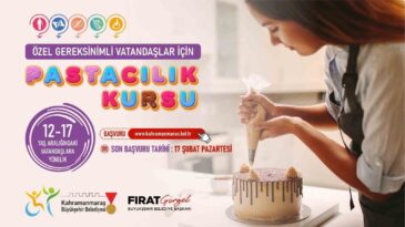 Kahramanmaraş’ta özel şefler bu kurslarda yetişecek