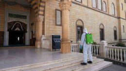 Kahramanmaraş’ta ortak alanlarda dezenfeksiyon seferberliği