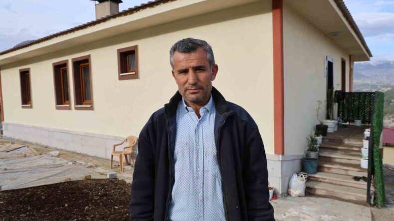 Köy evlerine kavuşan depremzedeler: “İlk bayramımızı yeni yuvalarımızda geçireceğiz”