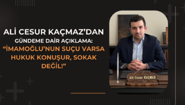 Ali Cesur Kaçmaz’dan Gündeme Dair Açıklama Geldi