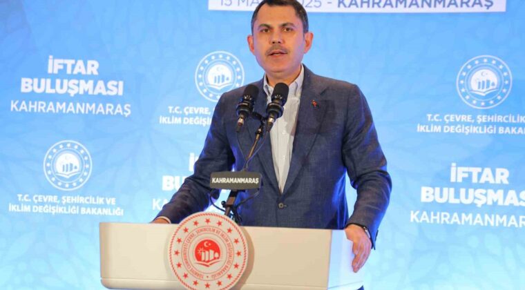 Bakan Kurum: “Deprem bölgesinde yarım milyon yuvayı tamamlayacağız”