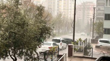 Kahramanmaraş’ta sağanak etkili oldu