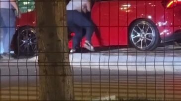 Trafikte kavga: Sürücüyü araç içerisinde darp edip ‘seni öldürürüm’ diye tehdit etti