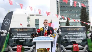 Kahramanmaraş’a 48 yeni hizmet aracı
