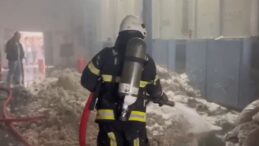 Kahramanmaraş’ta fabrika yangını