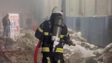 Kahramanmaraş’ta fabrika yangını
