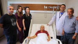 Beyin damarındaki baloncuk ameliyatla kapatıldı