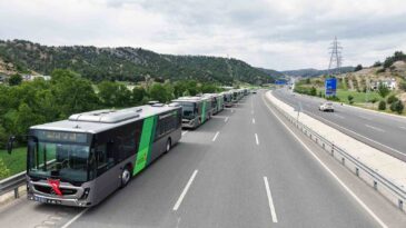 Kahramanmaraş’ta toplu taşıma yeni hibrit otobüslerle güçlendi