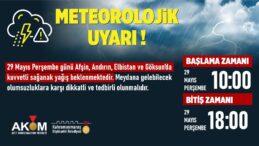 4 İlçede Bugün İçin Sağanak Yağış Uyarısı Verildi