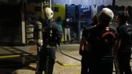 Kahramanmaraş’ta iş yeri yangını