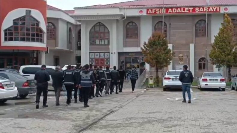 Kahramanmaraş’ta tefecilik ve nitelikli yağma operasyonuna 5 tutuklama