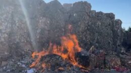 Kahramanmaraş’ta kağıt fabrikasında yangın