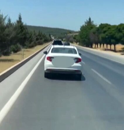 Kahramanmaraş’ta ambulansa yol veremeyen sürücü
