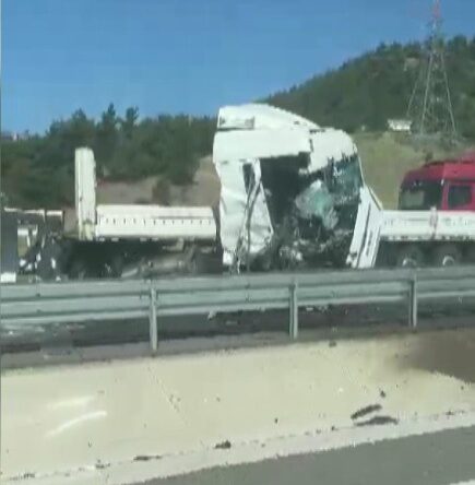 Kahramanmaraş’ta tır kazası: 1 yaralı