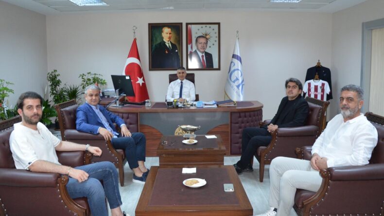 Özel Sular Akademi Hastanesi’nden SGK İl Müdürü Hüseyin Karaoğlan’a Ziyaret