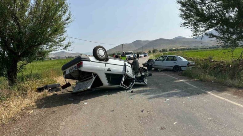 Elbistan’da trafik kazası: 2 yaralı