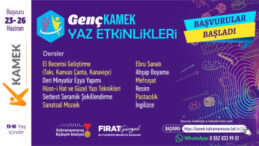 Genç KAMEK Yaz Kursları İçin Kayıtlar Başladı