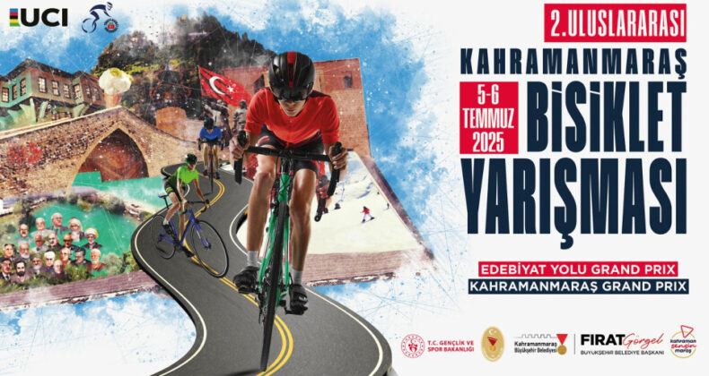 Kahramanmaraş’ta İkinci Uluslararası Bisiklet Festivali Başlıyor