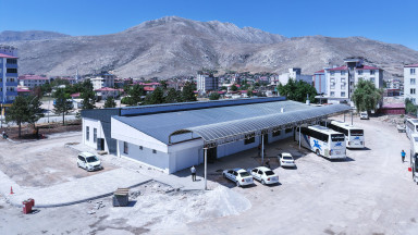 Elbistan Terminali Yeni Yüzüyle Hizmete Hazırlanıyor