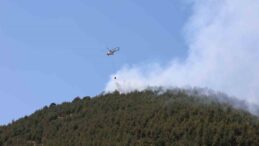 Kahramanmaraş’ta orman yangınlarından biri kontrol altına alındı, diğeri sürüyor