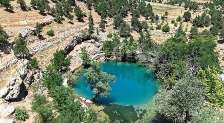 Kahramanmaraş’ın doğal güzelliği: ’Yeşilgöz’