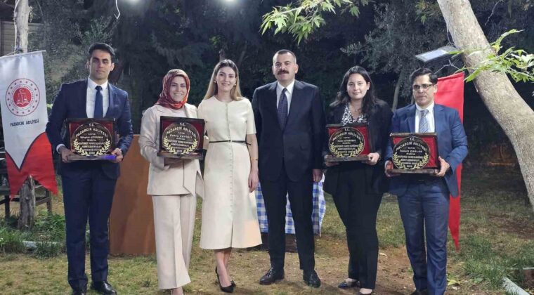 Pazarcık Adliyesi’nden tayin olan hakim ve cumhuriyet savcılarına vefa