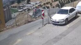 Kahramanmaraş’ta trafik kazası güvenlik kamerasında