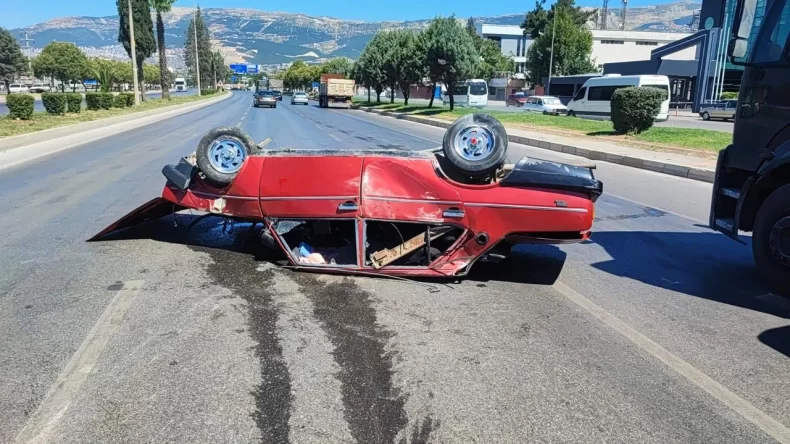 Kahramanmaraş’ta Trafik Kazası: 1 Yaralı Kurtarıldı