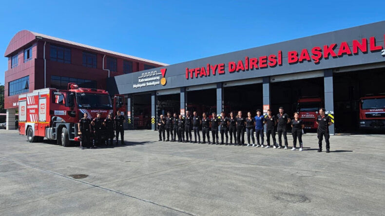 Kahramanmaraş İtfaiyesi’nden İzmir Ödemiş Yangınına Destek