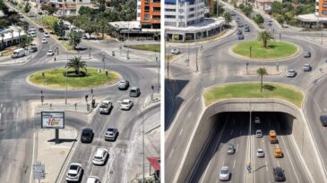 Tekerek Trafik Sorununa Tünel Kavşak Çözümü