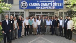 Başkan Görgel, Sanayi Sitesi Esnafıyla Bir Araya Geldi