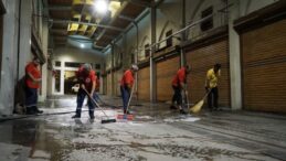Kapalı Çarşı’da Kapsamlı Temizlik Çalışması