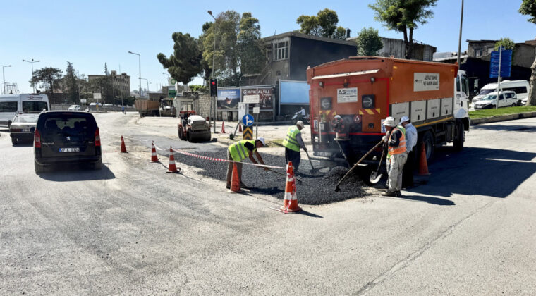KASKİ, Altyapı Sonrası Asfalt Tamirini Sürdürüyor
