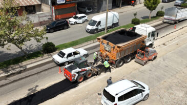 KASKİ, Yollarda Asfalt Çalışmasını Sürdürüyor