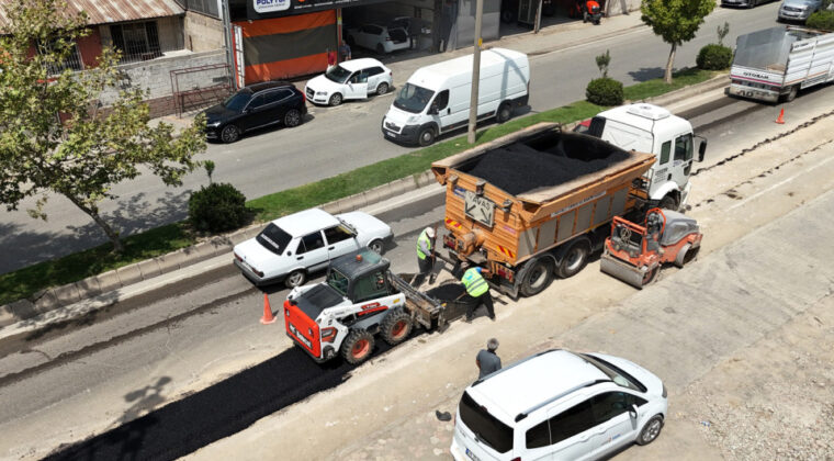 KASKİ, Yollarda Asfalt Çalışmasını Sürdürüyor