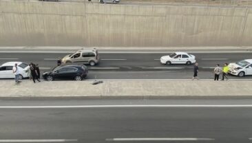 Kahramanmaraş’ta Alt Geçitte Zincirleme Kaza