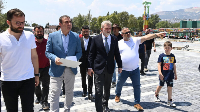 Başkan Görgel, Ağustos Fuarı Öncesi Hazırlıkları Yerinde İnceledi