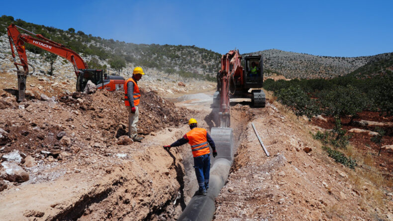 Pazarcık’ın İçmesuyu Sorunu Çözülüyor: Helete Projesi Bitiyor