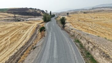 Elmalar Mahallesi’ne Ulaşım 5 Kilometre Kısaldı