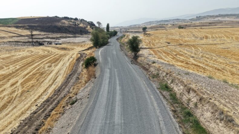 Elmalar Mahallesi’ne Ulaşım 5 Kilometre Kısaldı