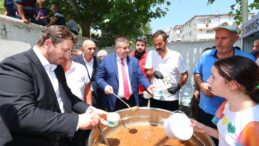 Onikişubat Belediyesi’nden Ilıca’da aşure ikramı