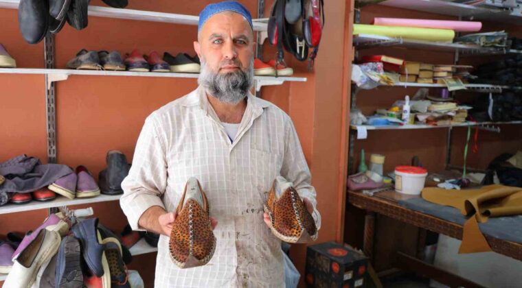 Tescilli Maraş yemenisi yazın ayak dostu