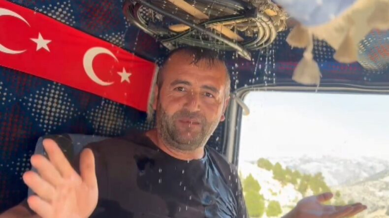 Kavurucu sıcağa karşı “Damlama Klima” sistemi
