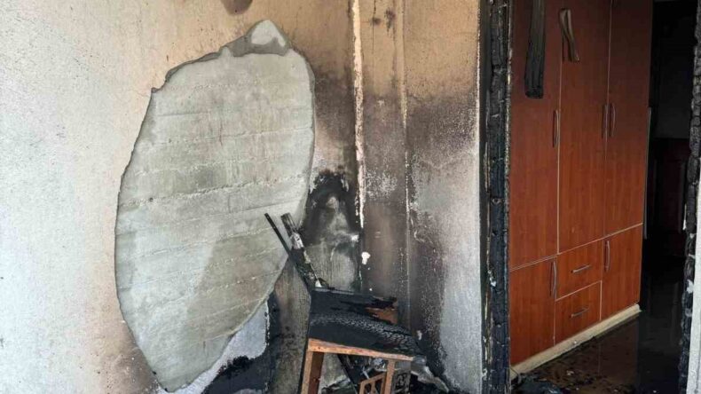 Kahramanmaraş’ta apartman yangını