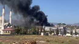 Kahramanmaraş’ta fabrika yangını