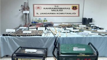 Kahramanmaraş’ta jandarmadan huzur operasyonu: 9 tutuklama