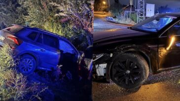 Elbistan’da İki Otomobil Çarpıştı: 4 Kişi Yaralandı